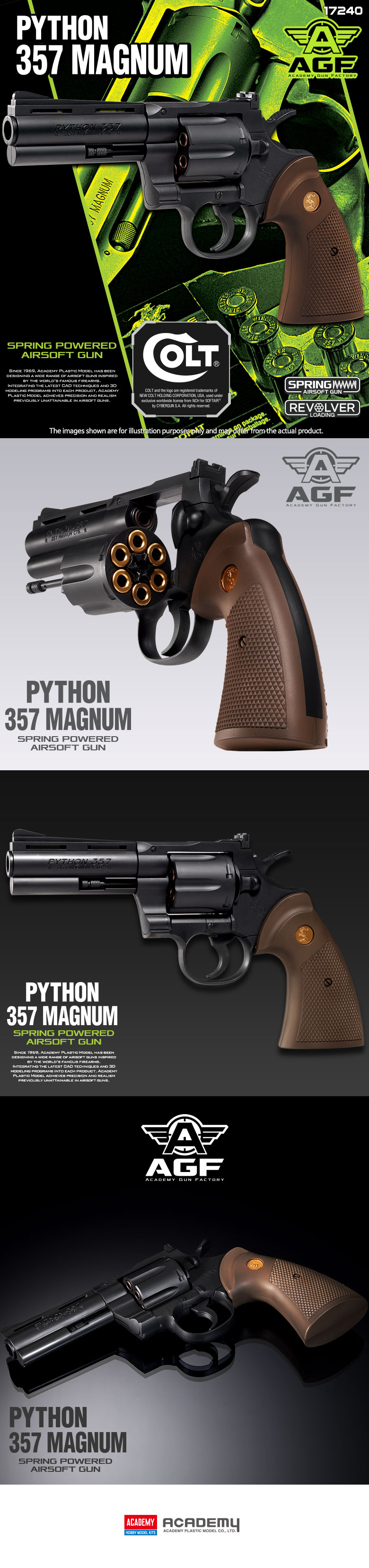 タナカワークス 】 Colt Python .357 Magnum 4inch “R-model
